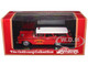 1959 Ford Country Squire Fruitland MD Fire Chief Red with White Top Limited Edition to 200 pieces Worldwide 1/43 Model Car Goldvarg Collection GC-091C