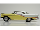 1957 Oldsmobile Starfire Coronado Yellow and Alcan White Limited Edition to 200 pieces Worldwide 1/43 Model Car Goldvarg Collection GC-092A