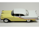 1957 Oldsmobile Starfire Coronado Yellow and Alcan White Limited Edition to 200 pieces Worldwide 1/43 Model Car Goldvarg Collection GC-092A