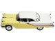 1957 Oldsmobile Starfire Coronado Yellow and Alcan White Limited Edition to 200 pieces Worldwide 1/43 Model Car Goldvarg Collection GC-092A
