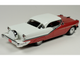 1957 Oldsmobile Starfire Royal Glow Red and Alcan White Limited Edition to 200 pieces Worldwide 1/43 Model Car Goldvarg Collection GC-092B