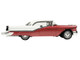 1957 Oldsmobile Starfire Royal Glow Red and Alcan White Limited Edition to 200 pieces Worldwide 1/43 Model Car Goldvarg Collection GC-092B