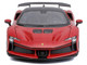 Ferrari SF90 XX Stradale Red with Black Top Race and Play Series 1/24 Diecast Model Car Bburago 26032RD