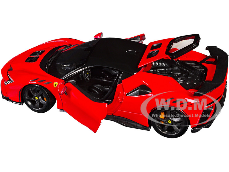 FERRARI SF90 XX STRADALE RED 1/24 DIECAST MODEL CAR BY BBURAGO
