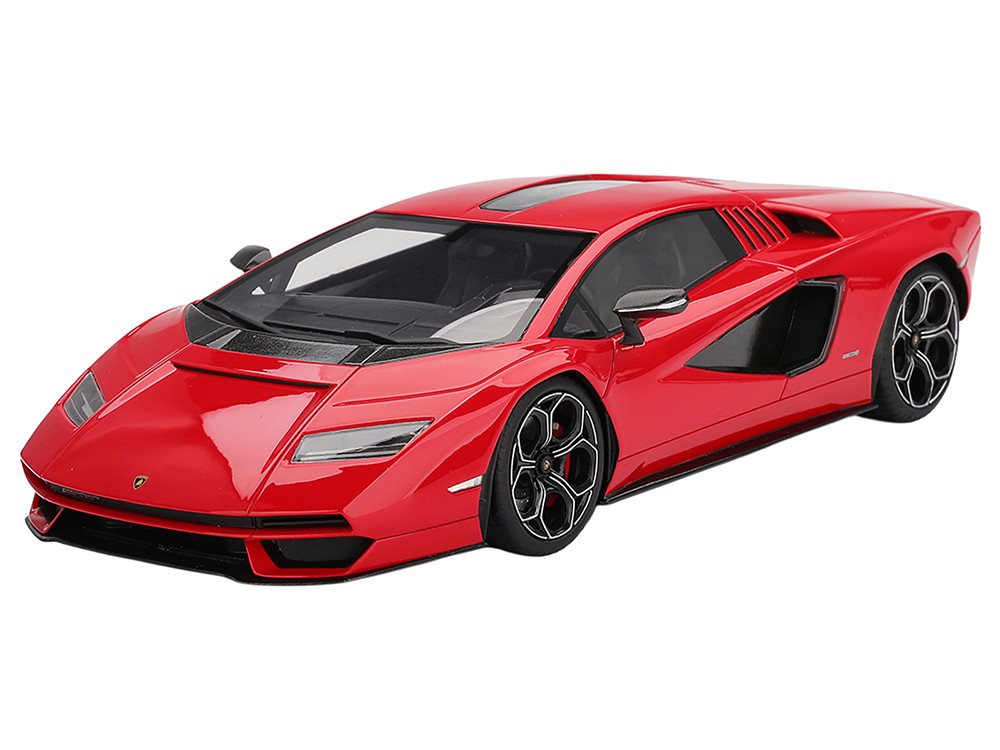 自動車 Autoart 1/18 Lamborghini Countach Red Lamborghini Countach LPI 800-4 Rosso Mars Red 1/18 Model Car by