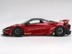 McLaren 720S LB Works Gem Red Metallic with Black Top 1/18 Model Car Top Speed TS0599