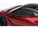 McLaren 720S LB Works Gem Red Metallic with Black Top 1/18 Model Car Top Speed TS0599