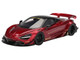 McLaren 720S LB Works Gem Red Metallic with Black Top 1/18 Model Car Top Speed TS0599 McLaren 720S LB Works Gem Red Metallic with Black Top 1/18 Model Car Top Speed TS0599