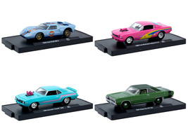 Auto Drivers Set of 4 pieces in Blister Packs Release S07 Limited Edition to 7500 pieces Worldwide 1/64 Diecast Model Cars M2 Machines 11228-S07