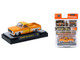 1976 GMC Sierra Grande 15 Pickup Truck Orange and white with Orange Interior Limited Edition to 15994 pieces Worldwide 1/64 Diecast Model Car M2 Machines 31500-HS61