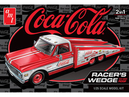 Skill 2 Model Kit 1972 Chevrolet Pickup Truck Racer s Wedge 2 in 1 Kit Coca Cola 1/25 Scale Model AMT AMT1506