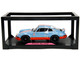 Porsche 911 RSR Gulf Oil Light Blue with Orange Stripes Pink Slips Series 1/18 Diecast Model Car Jada 36384