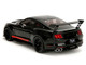 Shelby GT500 Code Red Black with Red Stripes Pink Slips Series 1/18 Diecast Model Car Jada 36385 Shelby GT500 Code Red Black with Red Stripes Pink Slips Series 1/18 Diecast Model Car Jada 36385