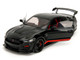 Shelby GT500 Code Red Black with Red Stripes Pink Slips Series 1/18 Diecast Model Car Jada 36385 Shelby GT500 Code Red Black with Red Stripes Pink Slips Series 1/18 Diecast Model Car Jada 36385