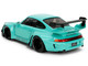 RWB Body Kit Kei Kishi Light Blue Pink Slips Series 1/18 Diecast Model Car Jada 36463 RWB Body Kit Kei Kishi Light Blue Pink Slips Series 1/18 Diecast Model Car Jada 36463