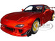 Mazda RX7 Type RS FD3S RHD Right Hand Drive Orange Metallic Pink Slips Series 1/18 Diecast Model Car Jada 36471