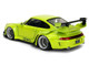 RWB Body Kit Genki Lime Green Pink Slips Series 1/18 Diecast Model Car Jada 36472