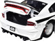 2021 Dodge Charger SRT Hellcat White with Graphics and Stormtrooper Figure Star Wars Franchise Hollywood Rides Series 1/24 Diecast Model Car Jada 36478