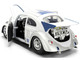 1959 Volkswagen Drag Beetle White with Graphics and R2 D2 Figure Star Wars Franchise Hollywood Rides Series 1/24 Diecast Model Car Jada 36912 1959 Volkswagen Drag Beetle White with Graphics and R2 D2 Figure Star Wars Franchise Hollywood Rides Series 1/24 Diecast Model Car Jada 36912