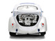 1959 Volkswagen Drag Beetle White with Graphics and R2 D2 Figure Star Wars Franchise Hollywood Rides Series 1/24 Diecast Model Car Jada 36912 1959 Volkswagen Drag Beetle White with Graphics and R2 D2 Figure Star Wars Franchise Hollywood Rides Series 1/24 Diecast Model Car Jada 36912