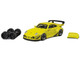 993 Widebody Yellow with Extra Wheels and Spoiler 1/64 Diecast Model Car CM Model CM64-993-INA