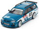 Nissan Stagea RHD Right Hand Drive #62 Simon s Garage Blue with White Sides 1/64 Diecast Model Car Pop Race PR640171