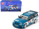 Nissan Stagea RHD Right Hand Drive #62 Simon s Garage Blue with White Sides 1/64 Diecast Model Car Pop Race PR640171