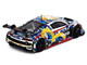 Audi R8 LMS Evisu Racing X Works White with Graphics 1/64 Diecast Model Car Pop Race PR64-R8LMS-EVISU