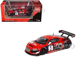 Audi R8 LMS #1 Edoardo Mortara Winner Macau GT Cup 2013 1/64 Diecast Model Car Pop Race PR64-R8UL-13MGC01