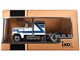 1978 Ford LTL 9000 Truck Tractor White with Blue Stripes 1/64 Diecast Model IXO Models 64TR011A