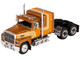 1978 Ford LTL 9000 Truck Tractor Brown with Stripes 1/64 Diecast Model IXO Models 64TR011B