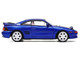 Toyota MR2 W20 RHD Right Hand Drive Blue Metallic with Carbon Hood 1/64 Diecast Model Car Die Cast Team LL-003-007