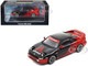 Toyota MR2 W20 RHD Right Hand Drive Advan Black and Red 1/64 Diecast Model Car Die Cast Team LL-003-010