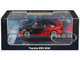 Toyota MR2 W20 RHD Right Hand Drive Advan Black and Red 1/64 Diecast Model Car Die Cast Team LL-003-010
