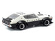 Skyline KPGC110 Kenmeri RHD Right Hand Drive Japan National Police Agency Livery Black and White 1/64 Diecast Model Car Pop Race PR640252