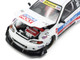 Pandem Civic EG6 RHD Right Hand Drive White with Stripes and Graphics 1/64 Diecast Model Car Pop Race PR640415 Pandem Civic EG6 RHD Right Hand Drive White with Stripes and Graphics 1/64 Diecast Model Car Pop Race PR640415