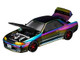 Nissan Skyline GT R R32 RHD Right Hand Drive Chameleon Chrome with Carbon Hood Vancouver Edition 1/64 Diecast Model Car Pop Race PR640424