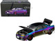 Nissan Skyline GT R R33 RHD Right Hand Drive Chameleon Chrome with Carbon Hood Vancouver Edition 1/64 Diecast Model Car Pop Race PR640425