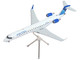 Bombardier CRJ550 Commercial Aircraft United Express N506GJ White with Blue Tail Gemini 200 Series 1/200 Diecast Model Airplane GeminiJets G2UAL1405 Bombardier CRJ550 Commercial Aircraft United Express N506GJ White with Blue Tail Gemini 200 Series 1/200 Diecast Model Airplane GeminiJets G2UAL1405