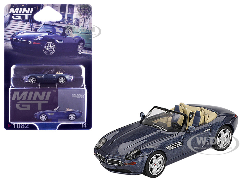BMW Z8 Alpina Roadster Alpine Blue Metallic Limited Edition 1/64