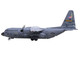Lockheed C 130H3 Hercules Transport Aircraft 96 7325 120th Airlift Wing Montana Air National Guard United States Air Force Gemini Macs Series 1/400 Diecast Model Airplane GeminiJets GM151