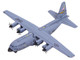 Lockheed C 130H3 Hercules Transport Aircraft 96 7325 120th Airlift Wing Montana Air National Guard United States Air Force Gemini Macs Series 1/400 Diecast Model Airplane GeminiJets GM151