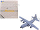Lockheed C 130H3 Hercules Transport Aircraft 96 7325 120th Airlift Wing Montana Air National Guard United States Air Force Gemini Macs Series 1/400 Diecast Model Airplane GeminiJets GM151