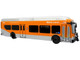 New Flyer Xcelsior Transit Bus Los Angeles Metro Orange and Silver The Bus & Motorcoach Collection Limited Edition to 504 Pieces Worldwide 1/43 Model Iconic Replicas 43-0604