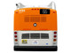 New Flyer Xcelsior Transit Bus Los Angeles Metro Orange and Silver The Bus & Motorcoach Collection Limited Edition to 504 Pieces Worldwide 1/43 Model Iconic Replicas 43-0604