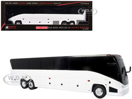 MCI J4500 Coach Bus Blank White Limited Edition 1/50 Model Iconic Replicas 50-0093
