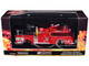 1974 Ward LaFrance Fire Engine Chicago Fire Department Engine 49 Red with Black Top 5 Alarm Series Limited Edition 1/87 (HO) Diecast Model Iconic Replicas 87-0648