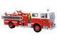 1974 Ward LaFrance Fire Engine San Francisco Fire Department Engine 31 Red with White Top 5 Alarm" Series Limited Edition 1/87 (HO) Diecast Model Iconic Replicas 87-0649