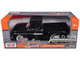 1966 GMC C1000 Fenderside Pickup Truck Black Timeless Legends Series 1/24 Diecast Model Car Motormax 79379bk