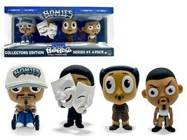 Homies Big Headz Series 5 Collector s Edition 4 Pack of Figures Homies 20535